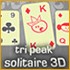 online Tri Peak Solitaire 3D game