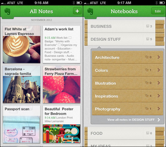 Get Evernote iphone